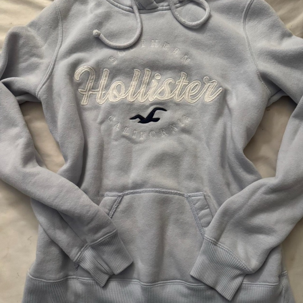 Hollister Co. Light Blue Hoodie